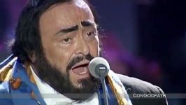 Luciano Pavarotti and james brown