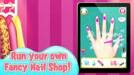 تریلر بازی دخترانه سالن زیبایی ناخن Fancy Nail Shop