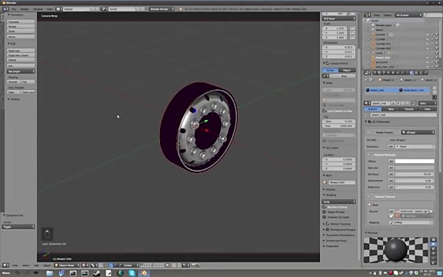 √ آموزش پلاگین Blender scs Tools  تبدیل چرخ  پارت دوم