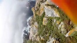فیلم برداری هوایی مرغ دریایی بعد قاپیدن دوربین توریس