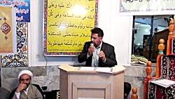 مولودی خوانی حاج علی محمد عشیری درمسجد جامع روستای مزده