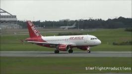 ‪Hamburg Airport  Takeoff