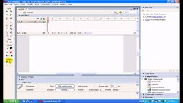 آموزش طراحی انیمیشن بانرم افزارmacromedia flash2004