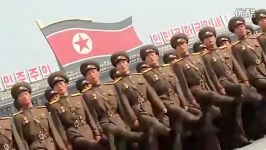 رژه جالب ارتش زنان کره شمالی رژه ارتش زنان کره شمالی 