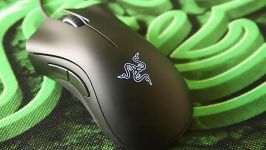 تغییر رنگ لوگوی ریزر روی ماوس DEATHADDER CHROMA