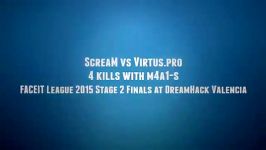 FACEIT League 2015 Stage 2 Finals ScreaM vs. Virtus.pr