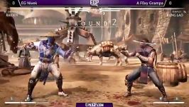 EG Nivek Raiden vs AF0xyGrampa Kung Lao  MKX