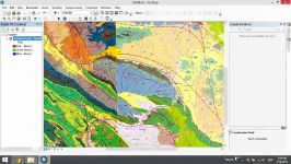 جلسه سوم آموزش ترسیم نقشه زمین شناسی در GIS