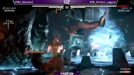 Perfect LegendKung Lao vs PND MustardShinnok  MKX