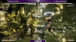 Hitbox Tyrant Jax vs AF0xyGrampa Kung Lao  MKX