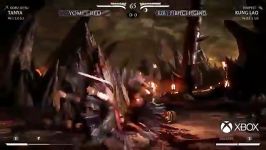 MKX Fight  Tanya vs Kung Lao