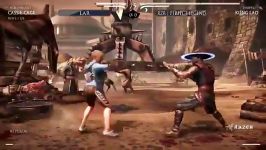 MKX Fight  Kung Lao vs Cassie Cage