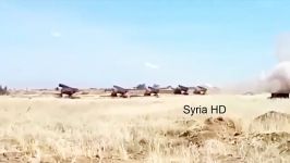 درعا  حملات موشکی ارتش سوریه به مواضع النصره