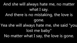 موزیک متن در صفحه James Blunt  She will always hate me