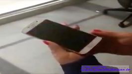 تست گوشی موبایل گلكسی s6 edge در برابر ضربه