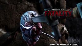 scorpion All Fatality Mortal Kombat X