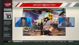 بزرگترین سوتی EVO 2015 در شبکه ورزشی ESPN نمایش داده شد