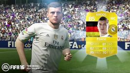 .FIFA 16 REAL MADRID  FACES OFICIALES