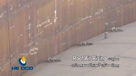 عملیات roof air rising مخزن آمونیاک سوم رازی