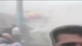 ویدیو.. ریزش چند ساختمان در اثر سیل در شمال ایران ...