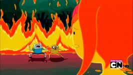 adventure time hot to the touch اشنایی finn fp قسمت2