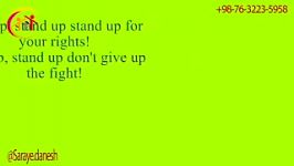 Bob Marley  Get Up Stand Up