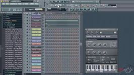 آشنای باقسمت پیانو رول Fl Studio11