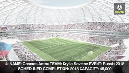 15 ورزشگاه ایده های فوق العاده زمان ساخت 2018 2024