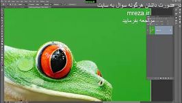 خروج کادر در فتوشاپ