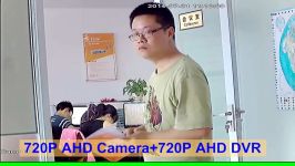کیفیت تصویر دوربین AHD DVR های مختلف