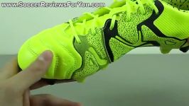 تست امتحان آخرین کفش های آدیداس Adidas X 15.1