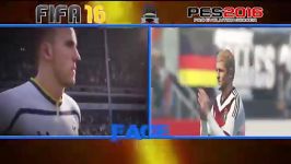 مقایسه گیم پلی PES16