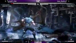 MKX Fight  JohnnyCage vs SubZero