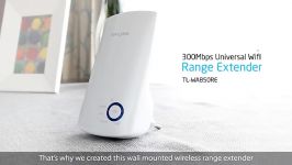 300Mbps Universal WiFi Range Extender TL WA850RE