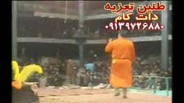 زره پوشی حاج حسن نرگس خانی در تعزیه جناب حر۱۳۸۶ قودجان