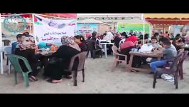 افطاری ایتام شهدای غزه توسط ایرانی ها