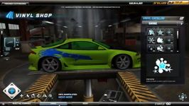 Need for Speed World Mitsubishi Eclipse Fast and furi