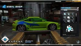 Need for Speed World Mitsubishi Eclipse Fast and furi