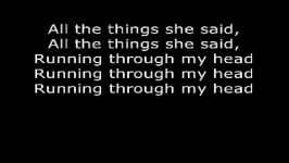 t.A.T.u  All The Things She Said Lyrics