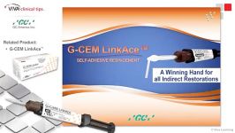 GC G CEM LinkAce نسل جدید سمان رزینی دوال کیور