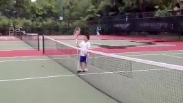 Tennis volley