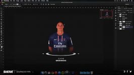 Photoshop Speedart Advanced Fifa ft Zlatan Ibrahimovic