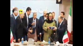دیدار وزیر صنعت ایران وزیر توسعه اقتصادی ایتالیا