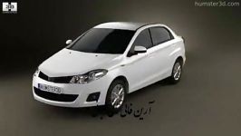 طراحی سه بعدی Chery A13 Fulwin 2 liftback 2012