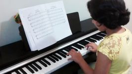 جینگل بلز نوازندگی پیانو توسط مژده آقاداداشی