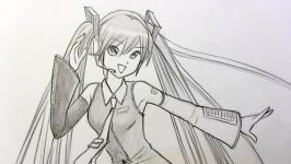 How to Draw Hatsune Miku Pt. 2 Shading