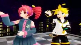 Vocaloid Kasane Teto and Kagamine len  fukkireta mmd