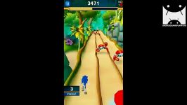 گیم پلی بازی اندرویدی Sonic Dash 2 Sonic Boom