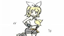 Vocaloid Kagamine rin  popipo