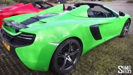 Spiders Inside Out McLaren 650S and Ferrari 458